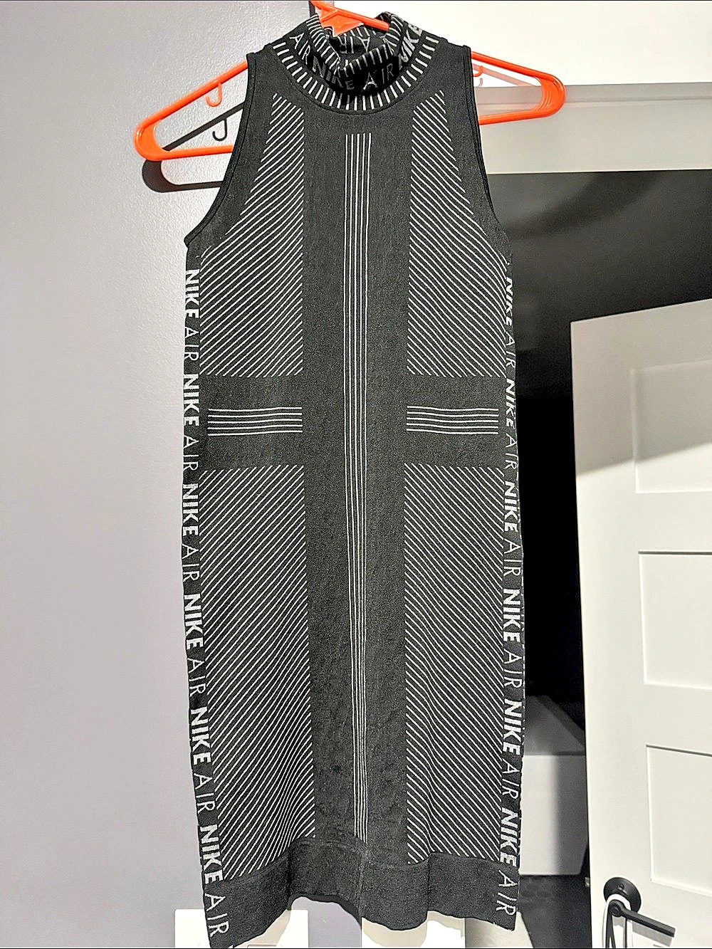 Nike Air Long Sleeve Dress Black & Gray